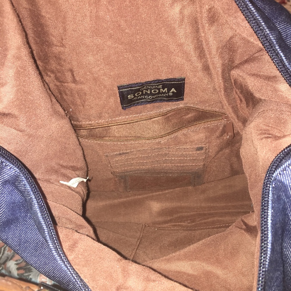Sonoma Jean Company Jean Bag + Mini Jean Bag - Picture 2 of 4